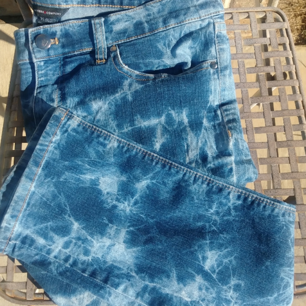 NYC Tie Dye Skinny Jeans